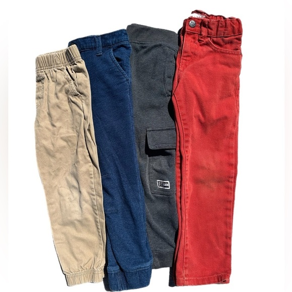 Toddler Boys  Size 4T-5T Pants Bundle - Picture 1 of 8